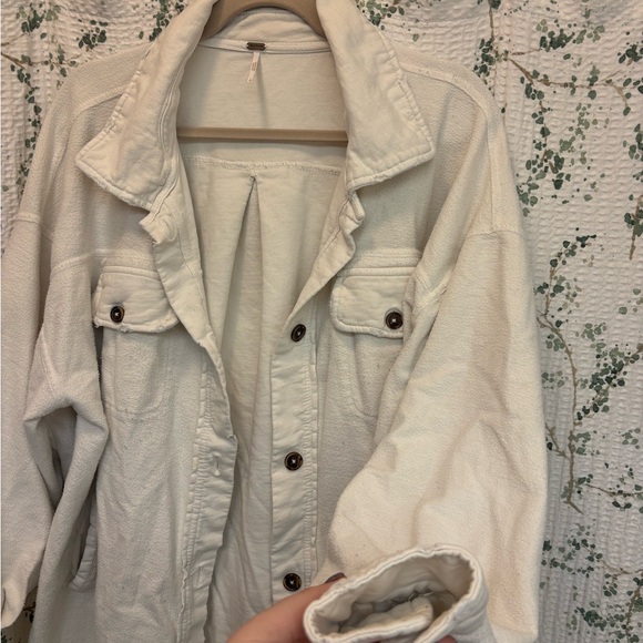 Free People Cream Utility Jacket - Picture 5 of 5